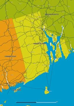 Rhode Island.eps Stock Illustration