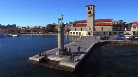 Rhodes Greece Stock Footage 150053972