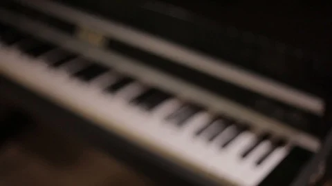 Rhodes Piano Stock Footage 88604656