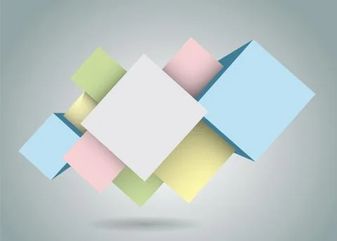 Rhombic figures Stock Illustration