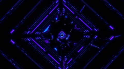 Rhombic phantasmagoria Stock Footage 136177690