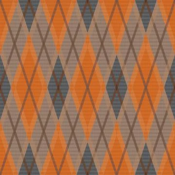 Rhombic seamless pattern in dim hues Stock Illustration