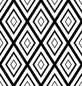 Rhombs, diamonds repeatable pattern, background. Vector art. Stock Illustration