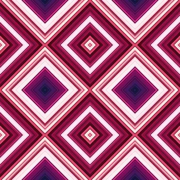 Rhombus and square seamless pattern. The pattern is colored diagonal lines Illustrazione stock