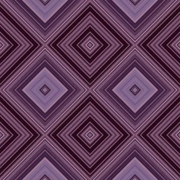 Rhombus and square seamless pattern. The pattern is colored diagonal lines Stock Illustration