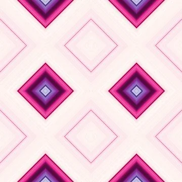 Rhombus and square seamless pattern. The pattern is colored diagonal lines Stock Photos