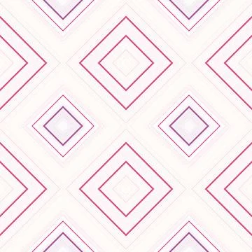Rhombus and square seamless pattern. The pattern is colored diagonal lines Stock Photos