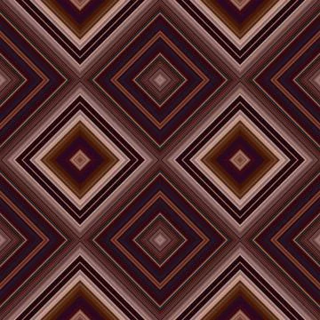 Rhombus and square seamless pattern. The pattern is colored diagonal lines Stock Photos