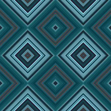 Rhombus and square seamless pattern. The pattern is colored diagonal lines Foto stock