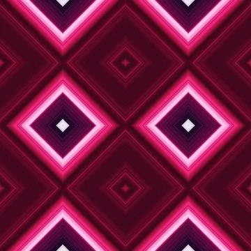 Rhombus and square seamless pattern. The pattern is colored diagonal lines Foto stock