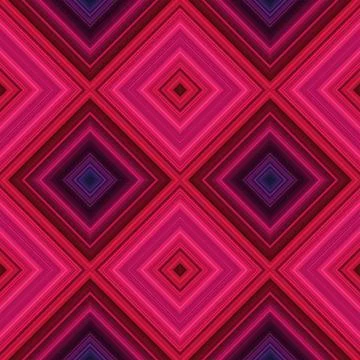 Rhombus and square seamless pattern. The pattern is colored diagonal lines Foto stock