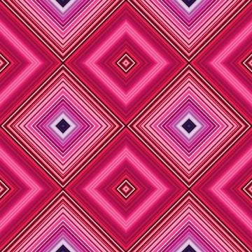 Rhombus and square seamless pattern. The pattern is colored diagonal lines Stock Photos