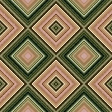 Rhombus and square seamless pattern. The pattern is colored diagonal lines Stock Photos