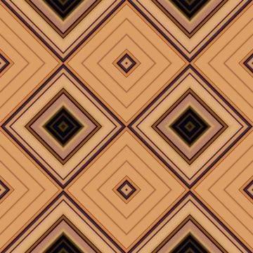 Rhombus and square seamless pattern. The pattern is colored diagonal lines Stock Photos