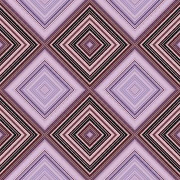 Rhombus and square seamless pattern. The pattern is colored diagonal lines Foto stock