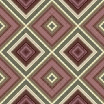 Rhombus and square seamless pattern. The pattern is colored diagonal lines Foto stock