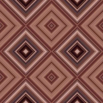Rhombus and square seamless pattern. The pattern is colored diagonal lines Stock Photos