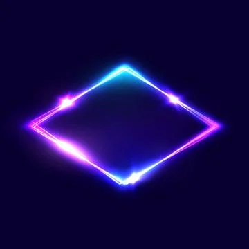 Rhombus background on dark blue backdrop. Stock Illustration