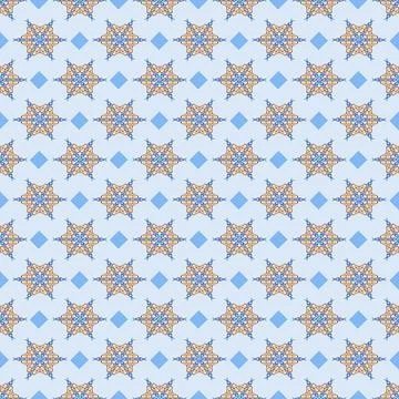 Rhombus circles Stock Illustration