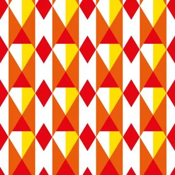 Rhombus geometric seamless pattern. Cage endless background. Square repeati.. Stock Illustration