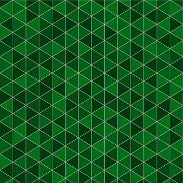 Rhombus Green Abstract Background Stock Illustration