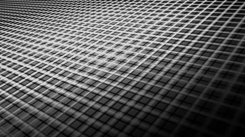 Rhombus greyscale grid Stock Footage 45306159