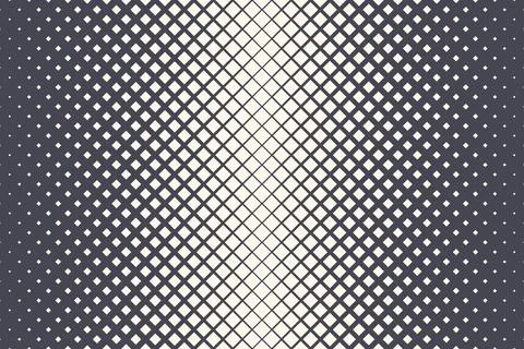 Rhombus Halftone Pattern Vector Abstract Geometric Technology Background Stock Illustration