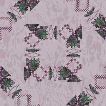 Rhombus line Stock Illustration