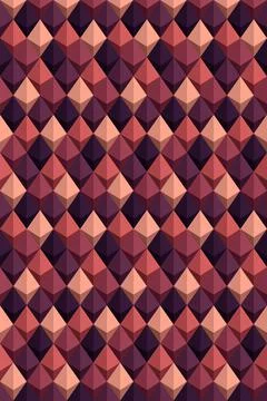 Rhombus pattern on colorful gradient background. Abstract design template for Illustrazione stock