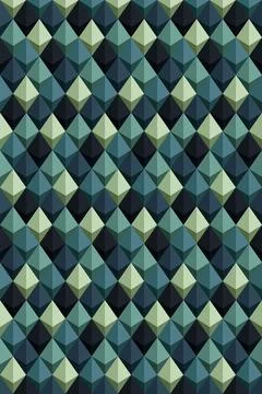 Rhombus pattern on colorful gradient background. Abstract design template for Illustrazione stock