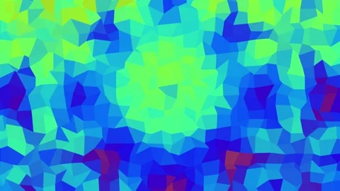 Rhombus pattern fast transition color animation Stock Footage 208620803