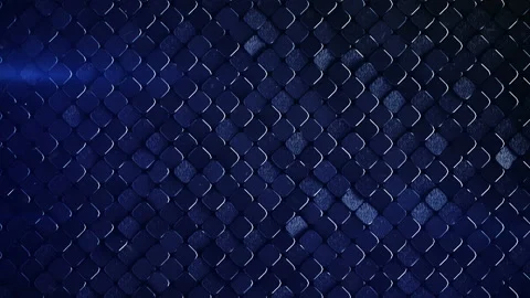 Rhombus pattern metallic surface 3D render loopable animation 4k UHD 3840x2160 Stock Footage 110724707