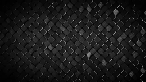 Rhombus pattern metallic surface 3D render loopable animation 4k UHD 3840x2160 Stock Footage 113154665