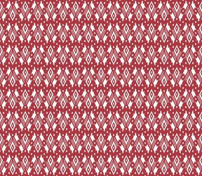 Rhombus (Red, White) Illustrazione stock