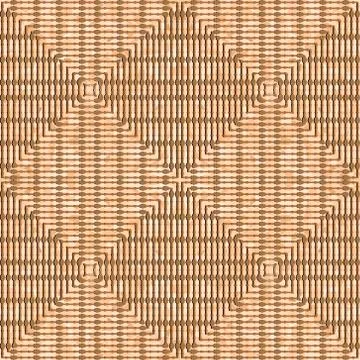 Rhombus seamless pattern. Geometric ornamental colorful background. Repeat ve Illustrazione stock