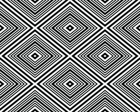 Rhombus seamless pattern Stock Illustration
