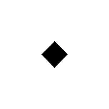 Rhombus shape illustration Stock Illustration