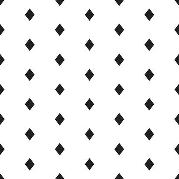 Rhombus shape pattern vector seamless doodle black and white abstract 스톡 일러스트