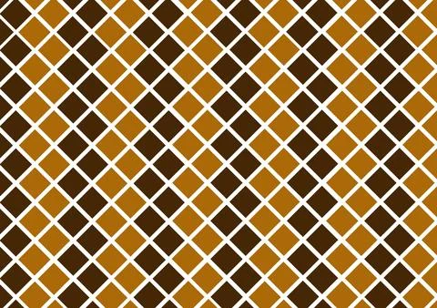 Rhombus shape patterns Stock Illustration