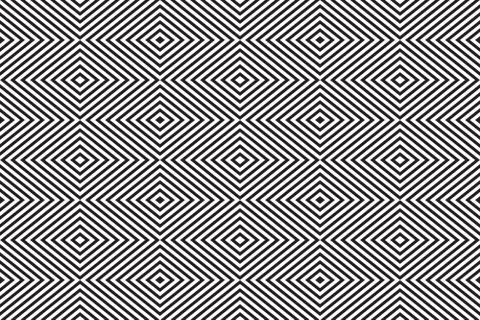 Rhombus zigzag pattern Stock Illustration