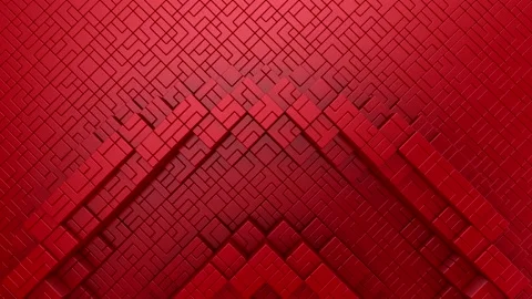 Rhombuses Form A Wave Stock Footage 157909032