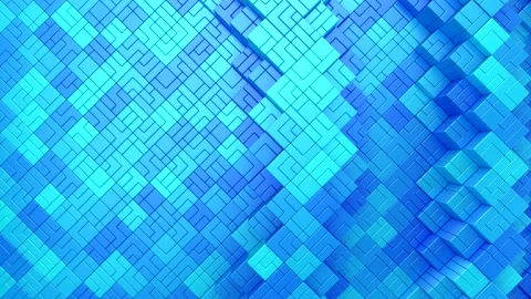 Rhombuses Form A Wave Stock Footage 158447261