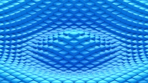 Rhombuses Formed A Wave Stock Footage 90184618