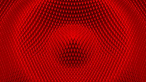 Rhombuses Formed A Wave Stock Footage 90427719