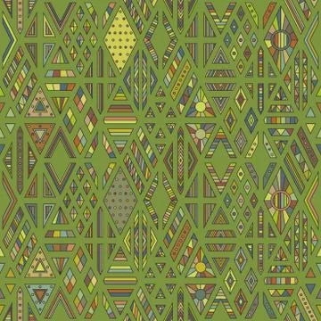 Rhombuses seamless pattern Stock Illustration