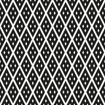 Rhombuses seamless pattern Stock Illustration
