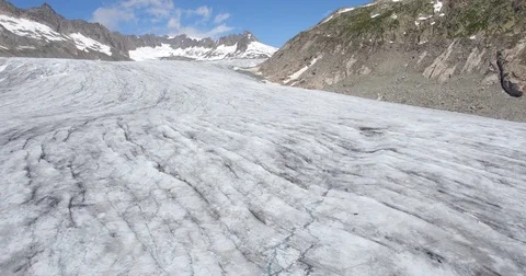 Rhone Glacier Stock Footage 77197873