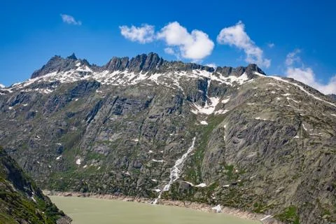 Rhone glacier Stock Photos