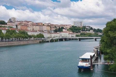 Rhone River 1 Foto stock