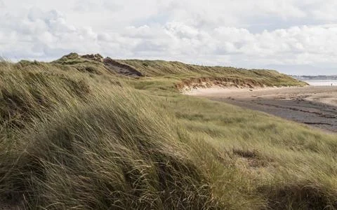 Rhosneigr sand dunes Stock Photos